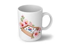 Folded Taegeukgi Box Mugunghwa Respectful Display PNG Korean Product Image 6