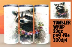 Love-themed Watercolor Animal Sublimation for Tumbler Product Image 1