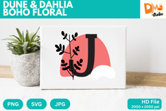 Dune &amp; Dahlia Boho Floral Monogram Product Image 1