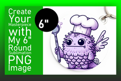 Unique Circle Design Coaster Artwork , Monster Product Image 1