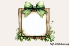 St Patricks Day Signs Clipart PNG Product Image 1