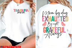 Motivational Mom Life Svg, Positive Quotes Product Image 3