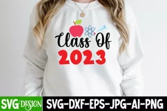 Class Of 2023 SVG Cut File,Happy Graduation SVG Cut File Product Image 1