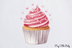 Retro Valentine Day Clipart PNG Product Image 1