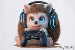 Gamer Animals Clipart PNG Product Image 1