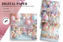 Easter Egg Blank Background Backdrop Wallpaper Wall Art_20 Product Image 1