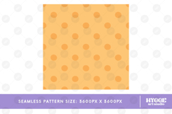 Coquette Easter Polka Dot Seamless Pattern Surface PNG DTF Product Image 2