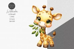 Cute Animals Clipart, Giraffe clipart, Toy clipart Product Image 1