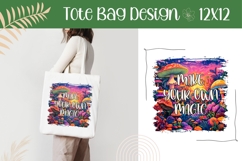 Neon Forest Sublimation Design, Make Your Own Magic PNG Product Image 1