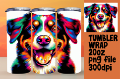 CHIC 20oz Tumbler Template for DIY , Dog Product Image 1