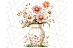 Cottagecore Kitchen Clipart, Vintage Country Floral Kitchen Product Image 4