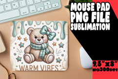 ENCHANTED mouse PAD Fun Sublimation, Holiday Product Image 1