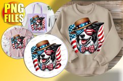 Charming Tote Bag Gift Ideas PNG, American Dog Product Image 1