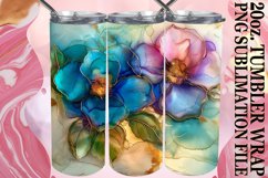 Golden Petal Paradise Tumbler Wraps Product Image 1