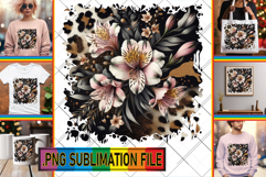 Elegant TSHIRT PNG Designs, Leopard Prints Product Image 1