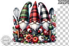 Christmas kitchen Gnome Sublimation - Clipart PNG Design Product Image 1
