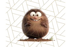 Chunky Kawaii Woodland Critters PNG Clipart, Cute Animals Product Image 4