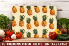 Pineapple Pattern Cutting Board | Cutting Board png Product Image 1