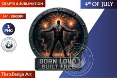 4th of July Slogan PNG, Patriotic Quotes, independence day Product Image 1