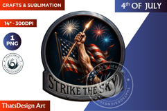 4th of July Slogan PNG, Patriotic Quotes, independence day Product Image 1