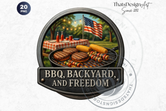 4th of July Slogans PNG Clipart set, Patriotic Quotes Product Image 10