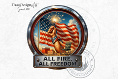 4th of July Slogans PNG Clipart set, Patriotic Quotes Product Image 4