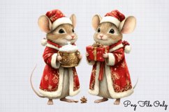 Royal Christmas Clipart Sublimation PNG Product Image 1