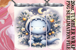 Playful Moments 20oz tumbler wrap, Cute Dino Product Image 1