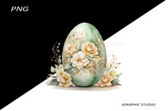 Easter Clipart, Easter Egg Clipart, Easter Bunny Png Product Image 1