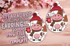 Playful Teardrop Design for Sublimation , Christmas Product Image 1