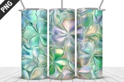 3D St Patrick&#039;s Day Tumbler Wrap| Sublimation Design Product Image 5