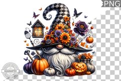 Halloween Kitchen Gnome Sublimation - Clipart PNG Design Product Image 1