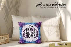 Pillow case HOME SWEET HOME sublimation design png Product Image 1