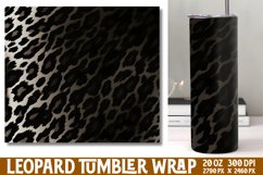 Leopard Print Tumbler Wrap Sublimation Product Image 1