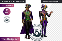 Mardi Gras Carnival Masquerade Clipart PNG scrapbooking Product Image 1