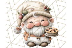 Fall Gnome Clipart PNG Cute Thanksgiving Gnomes Product Image 4