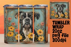Pup Paradise 20oz Sublimation Tumbler Designs Product Image 1