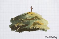 Big Bible Collection Watercolor Clipart PNG Product Image 1