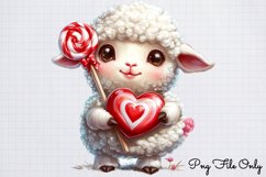 Lollipop Animals Clipart PNG Product Image 1