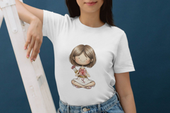 Whimsical Valentine Fairy Clipart Product Image 5