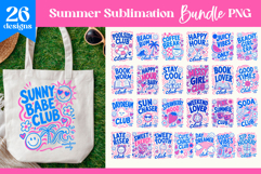 Summer Quote Bundle PNG | Beach Club Sublimation Product Image 1