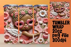 CUSTOM 20oz Tumbler Design for DIY , 3D Cupid Product Image 1