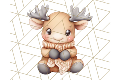 Woodland Nursery Baby Animals And Fantasy Forest PNG Clipart Product Image 4