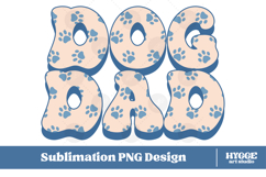 American Dog Mama Papa 4th of July USA Paw DTF PNG Bundle Product Image 5