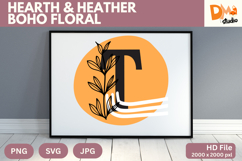 Hearth &amp; Heather Boho Floral Monogram Product Image 1