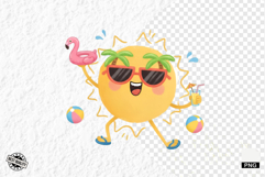 Cute Summer Sun Clipart Product Image 1