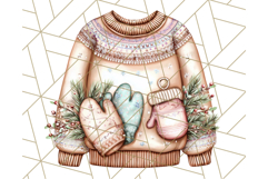 Scandinavian Christmas Gnomes Clipart PNG, Cute Gnome Png Product Image 4