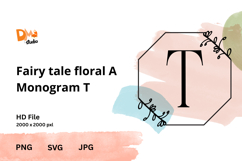 Fairy Tale Floral Monogram Product Image 1