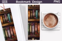 Bookmark Books Lover Printable | Bookmark Sublimation Product Image 1