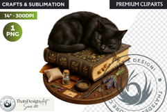 Cosy Witch's Apothecary magic Clipart PNG witchcraft graphic Product Image 1